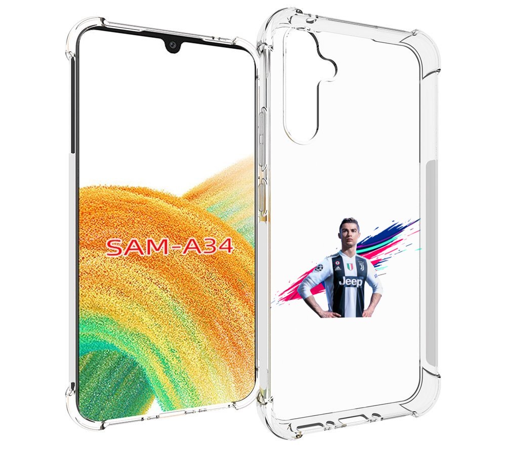 

Чехол MyPads fifa-Криштиану-Роналду мужской для Samsung Galaxy A34, Tocco