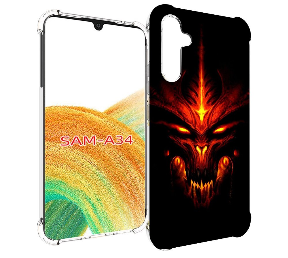 

Чехол MyPads diablo-3-диабло для Samsung Galaxy A34, Tocco