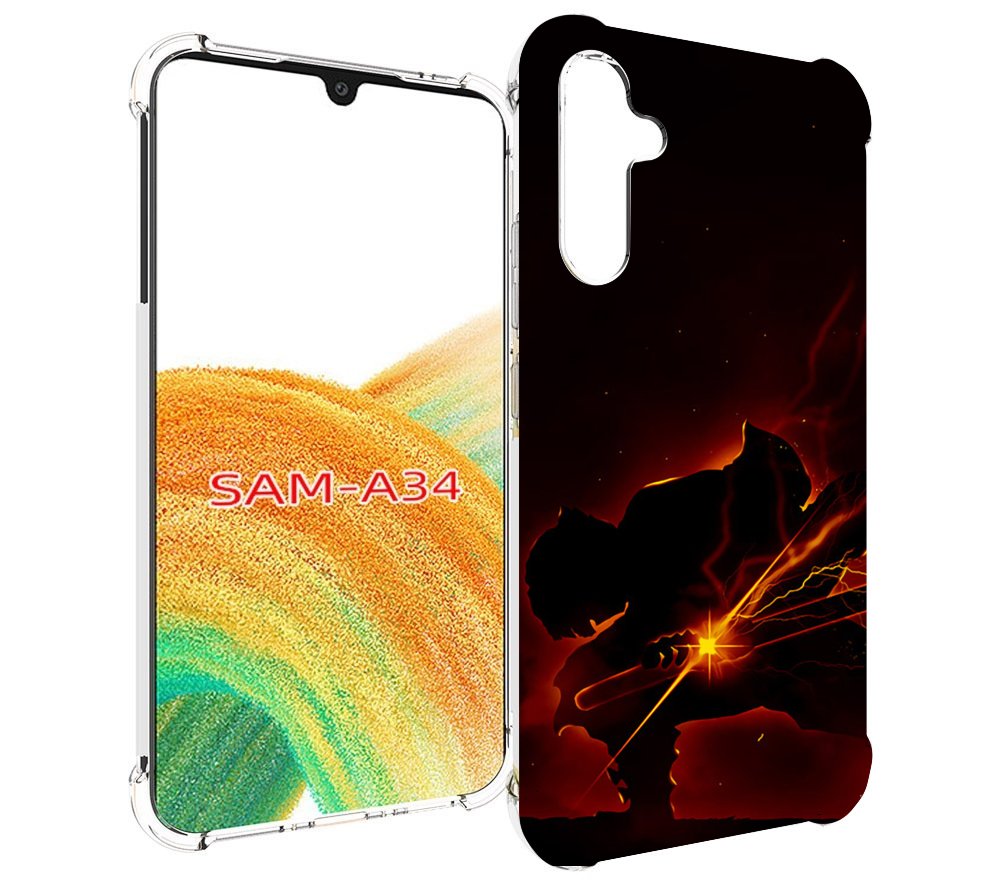 

Чехол MyPads demon-slayer-зеницу для Samsung Galaxy A34, Tocco