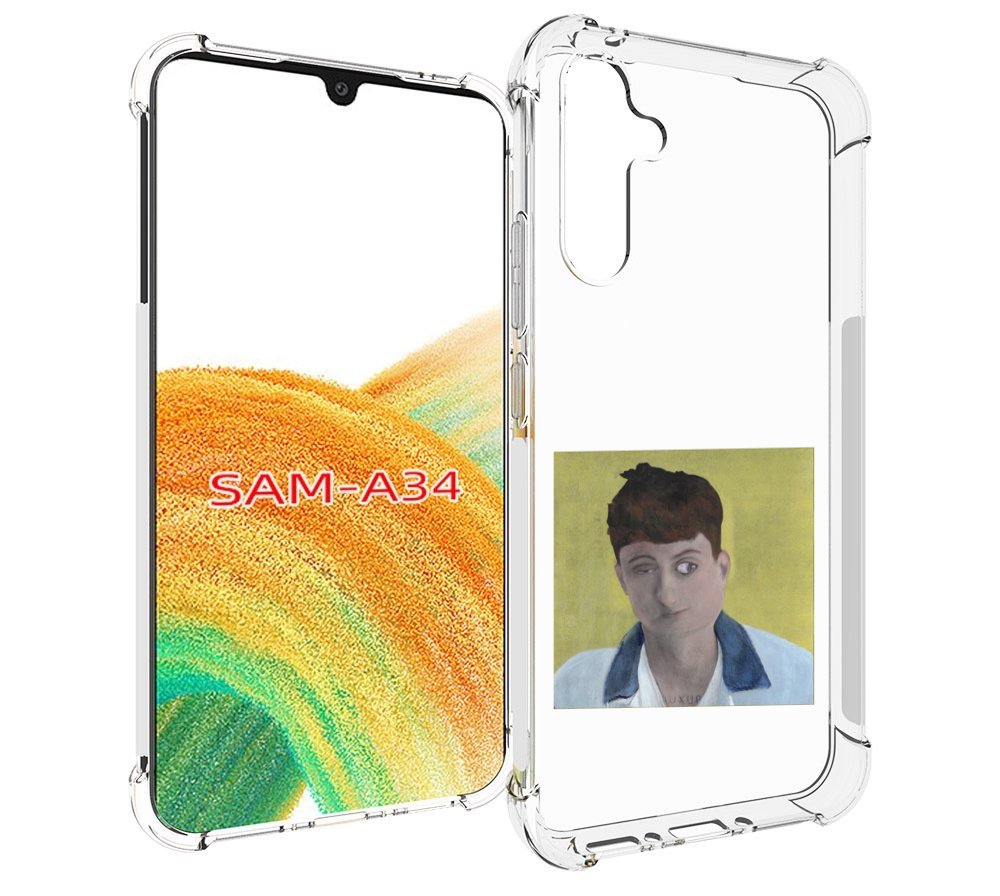 

Чехол MyPads Stay Ugly Boulevard Depo для Samsung Galaxy A34, Tocco