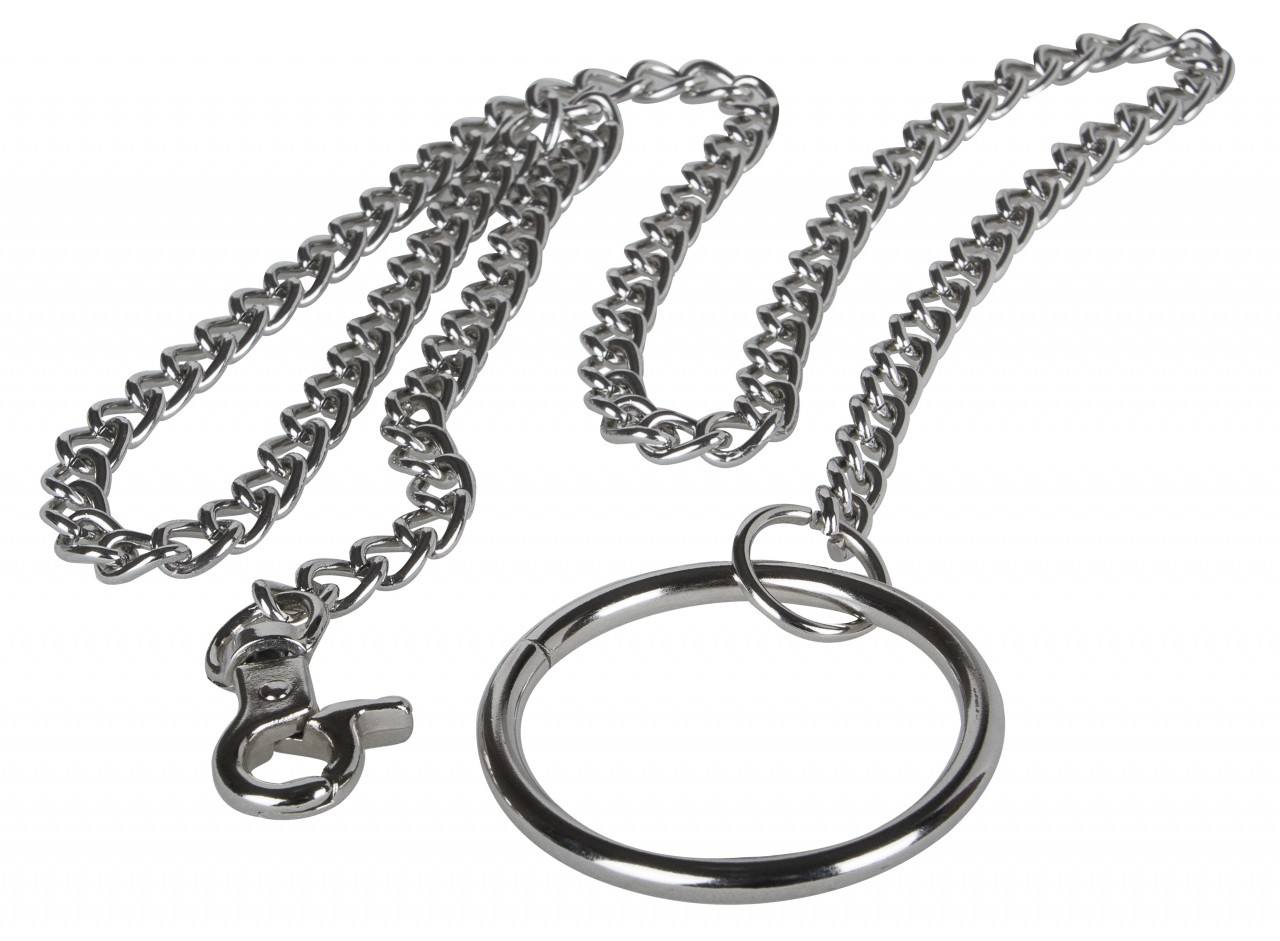 Поводок Fire Horse кожаный, 005-004, черный