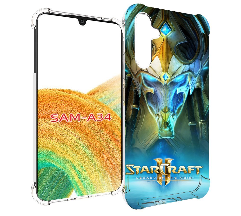 

Чехол MyPads StarCraft II Legacy of the Void для Samsung Galaxy A34, Tocco
