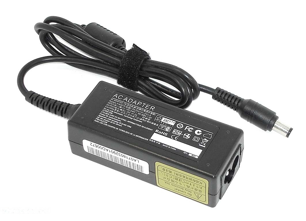 

Блок питания TA451506330 для ноутбуков TOSHIBA 15V/3A 6.3*3.0mm 45W, Черный