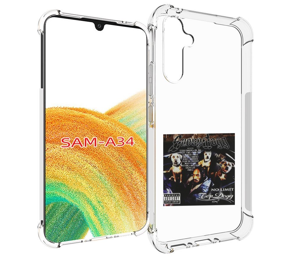 

Чехол MyPads Snoop Dogg NO LIMIT TOP DOGG для Samsung Galaxy A34, Tocco