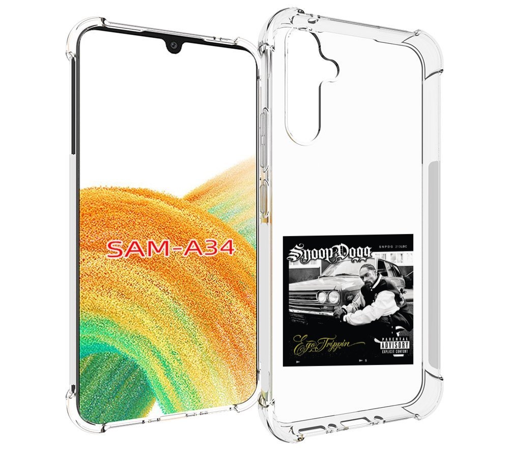 

Чехол MyPads Snoop Dogg EGO TRIPPIN’ для Samsung Galaxy A34, Tocco