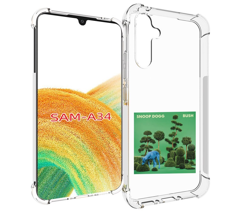 

Чехол MyPads Snoop Dogg BUSH для Samsung Galaxy A34, Tocco