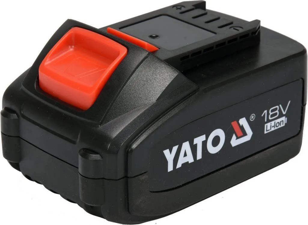 Аккумулятор для электроинструмента YATO, 18 В, 4 Ач, Li-Ion аккумулятор мз для электроинструмента aeg ridgid 12v 5 2ah высокотоковый