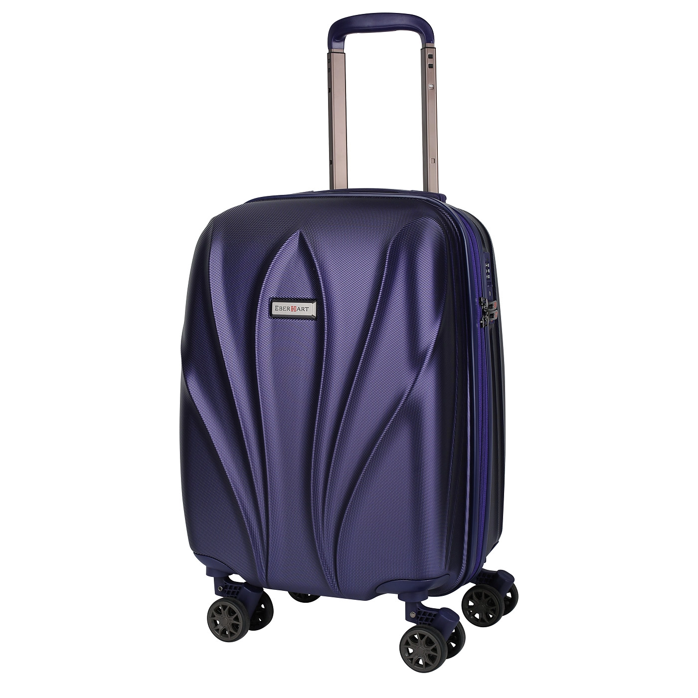 

Чемодан унисекс Eberhart Lotus purple blue, 55х35х24 см, Фиолетовый, Lotus