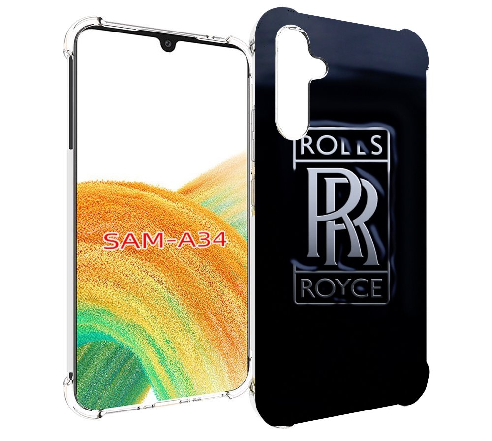 

Чехол MyPads Rolls-Royce-ролс-ройс-3 мужской для Samsung Galaxy A34, Tocco