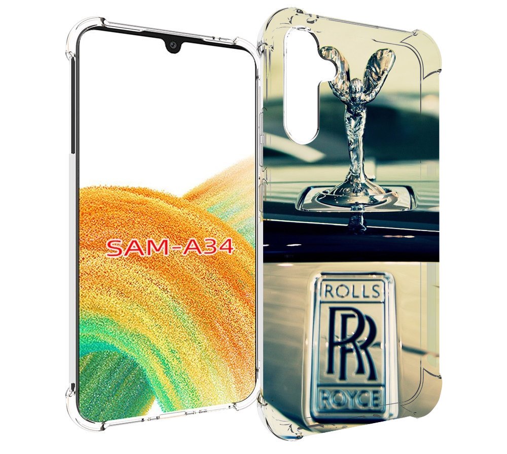 

Чехол MyPads Rolls Royce ролс ройс 1 для Samsung Galaxy A34, Tocco