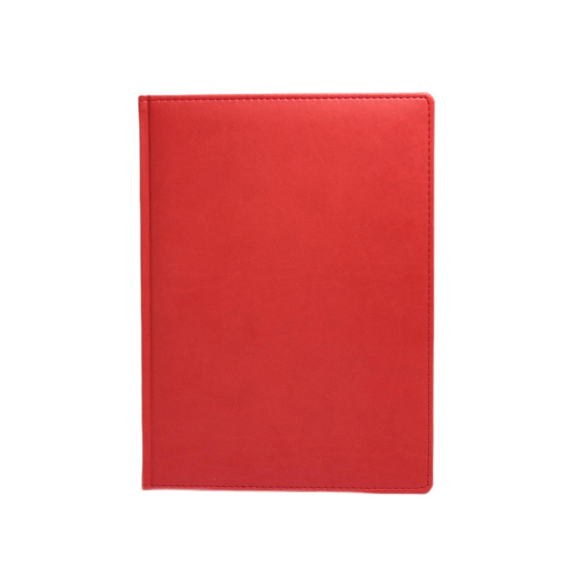 Еженедельник датированный 2024 Attache Сиам, 72 листа, 200х270 мм, А4, красный