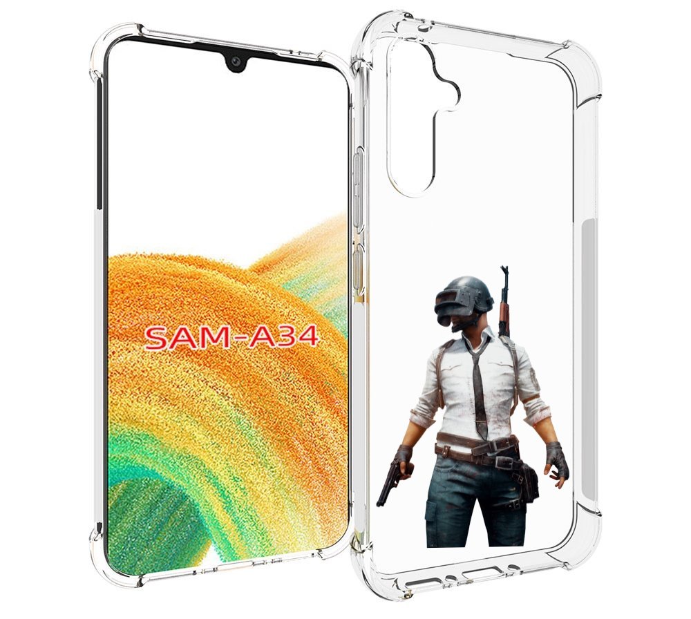 

Чехол MyPads PUBG-2 для Samsung Galaxy A34, Tocco