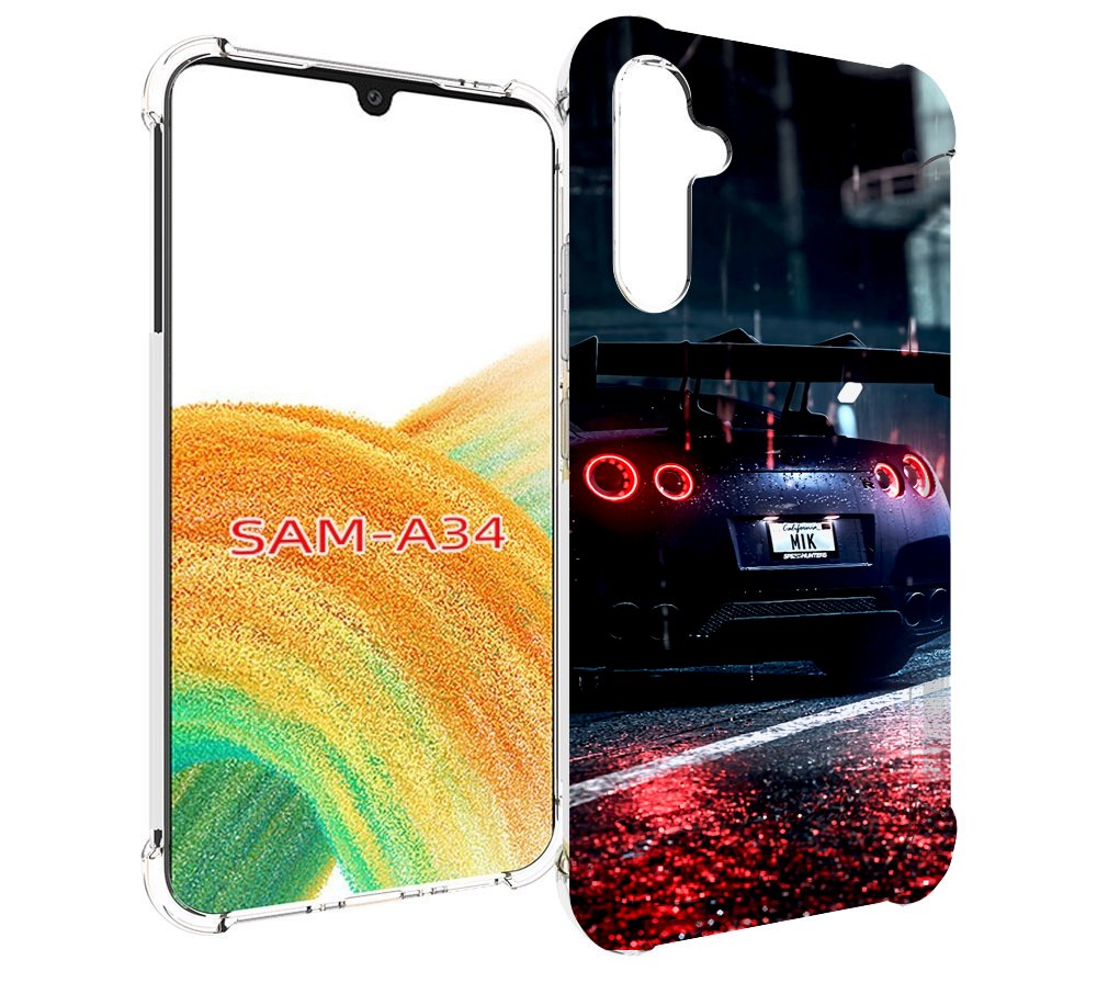 

Чехол MyPads Nissan Skyline для Samsung Galaxy A34, Tocco