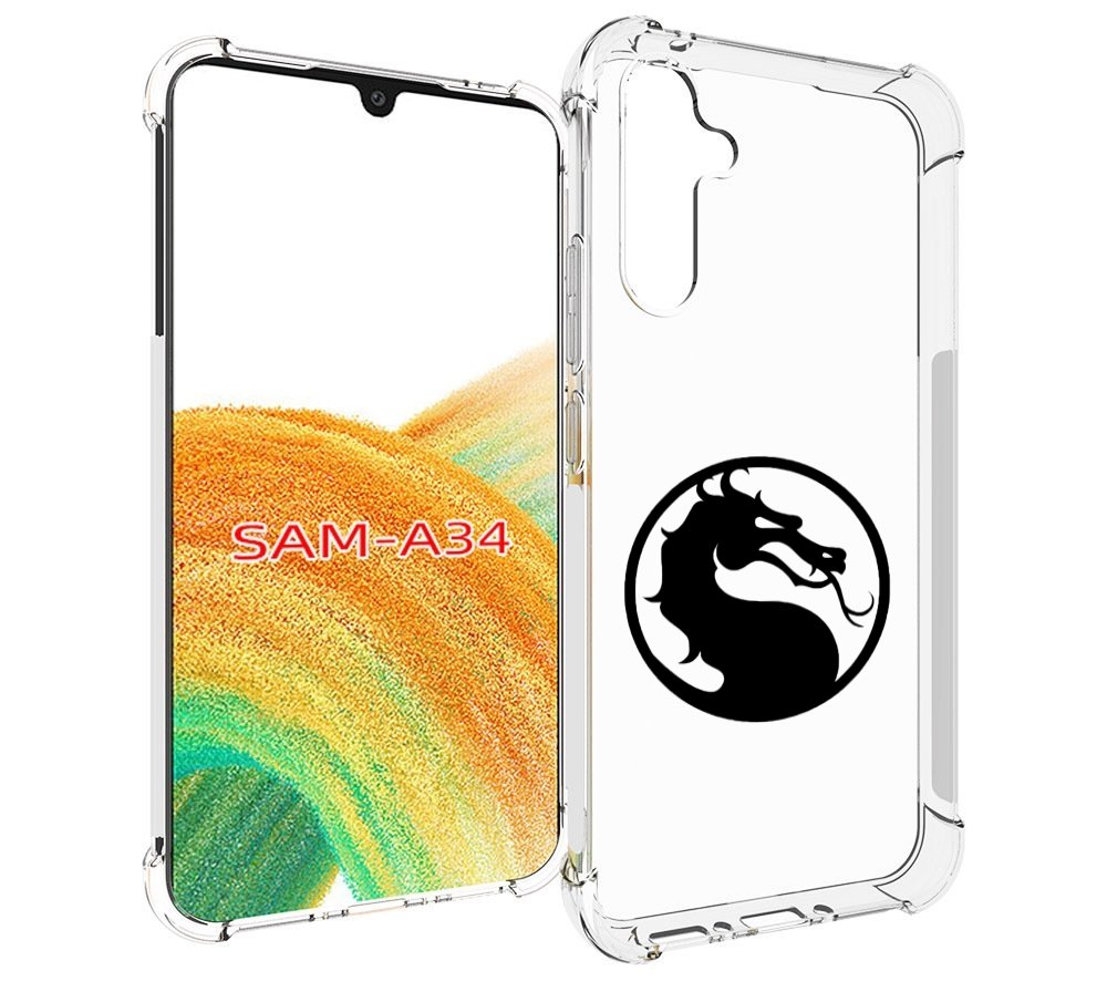 

Чехол MyPads Mortal-Kombat-2 мужской для Samsung Galaxy A34, Tocco