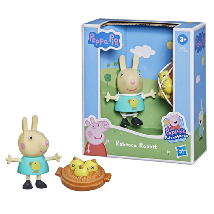 

Фигурка Peppa Pig Rebecca Rabbit с высотой 6 см Друзья свинки Пеппы: Крольчонок Ребекка