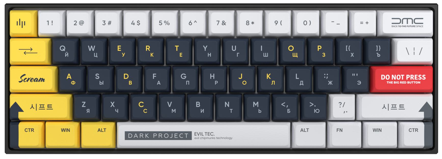 

Игровая клавиатура Dark Project KD61 LTD