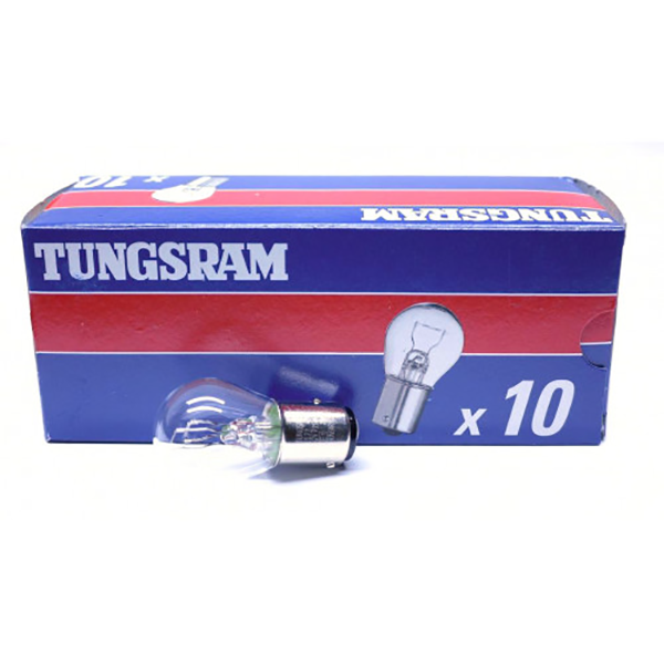 

Лампа (10шт В Упаковке) 12v 21w P21w Ba15s TUNGSRAM 93103601
