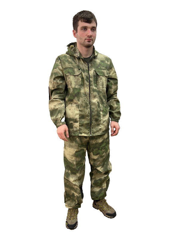 

Костюм маскировочный КЗМ / мох 48-50/182-188, Зеленый;бежевый, КЗМ