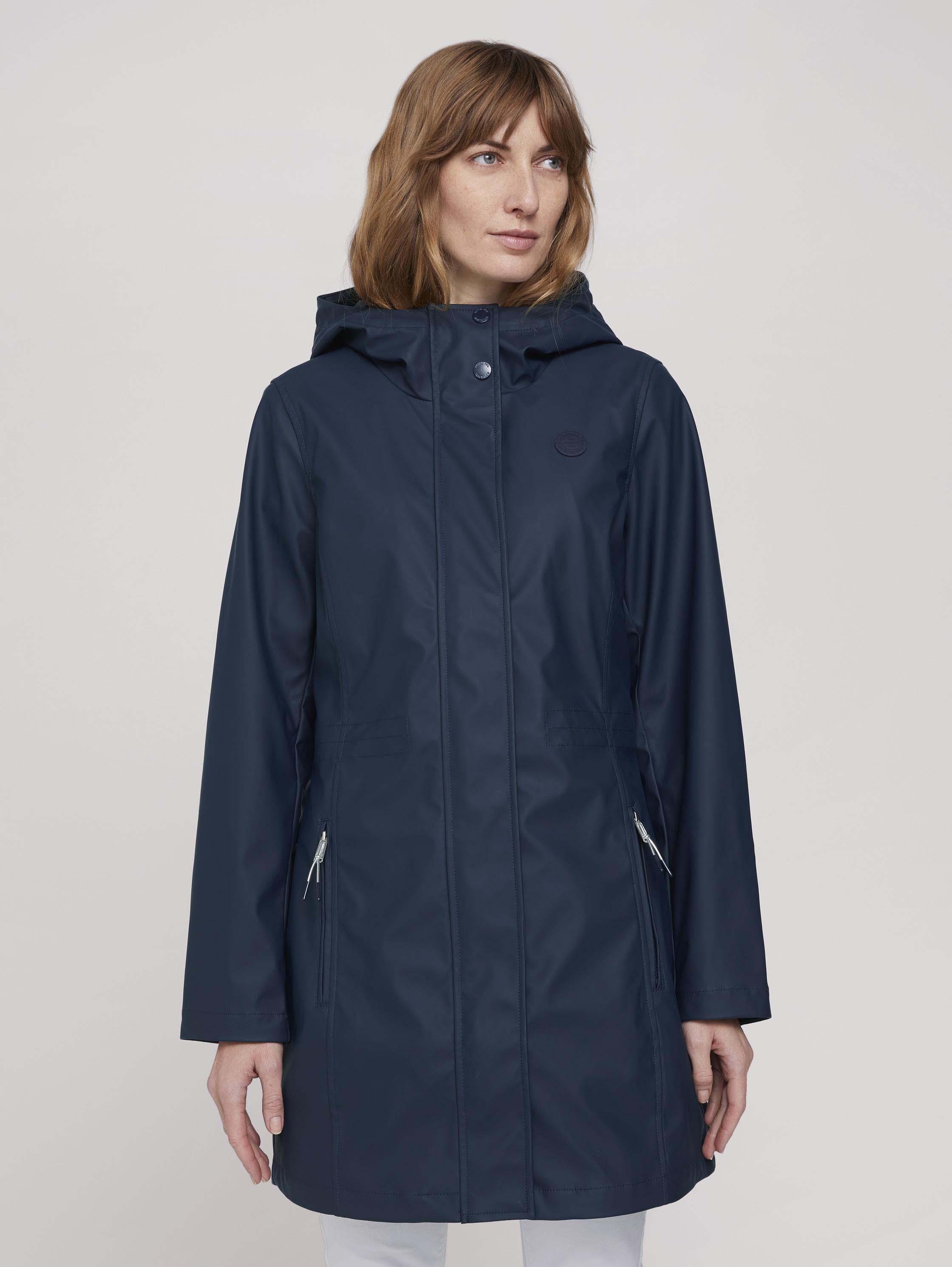 

Ветровка женская TOM TAILOR 1026179 синяя XS, 1026179