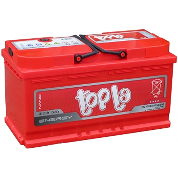 

Аккумулятор TOPLA Energy 60044 100 А/ч R+ 353x175x190 EN900 А