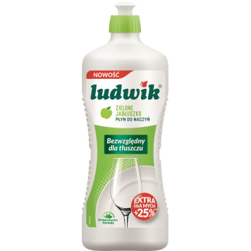 

Средство для мытья посуды c экстрактом Зеленого яблока Ludwik 900 мл., 5900498-028102