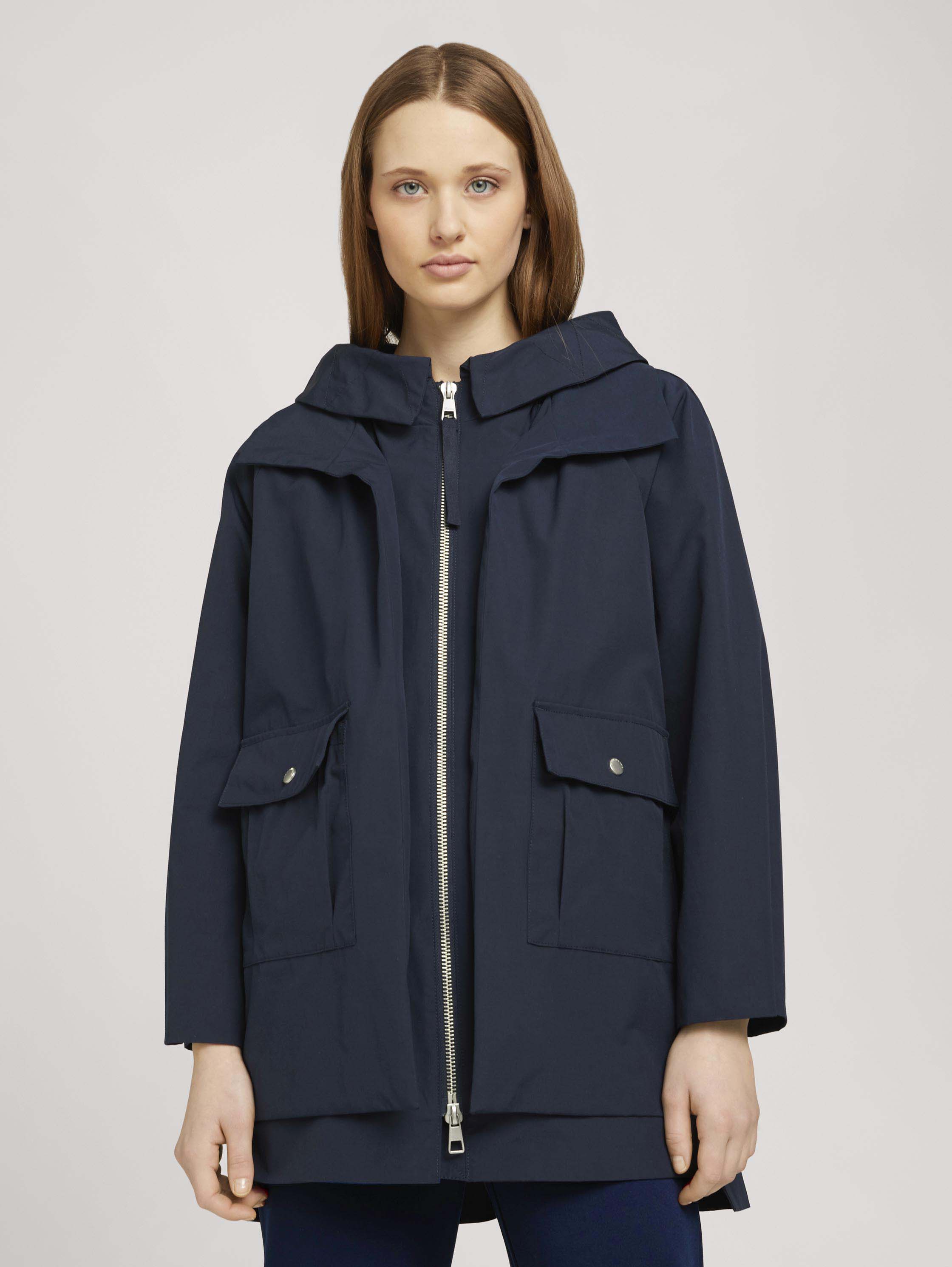 

Ветровка женская TOM TAILOR 1024558 синяя XS