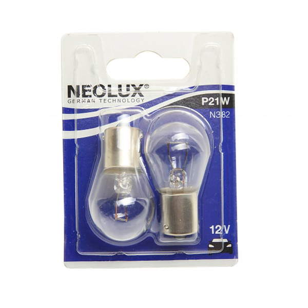 фото Лампа neolux p21w n382-02b 21w 12v ba15s 10xbli2 osram n38202b