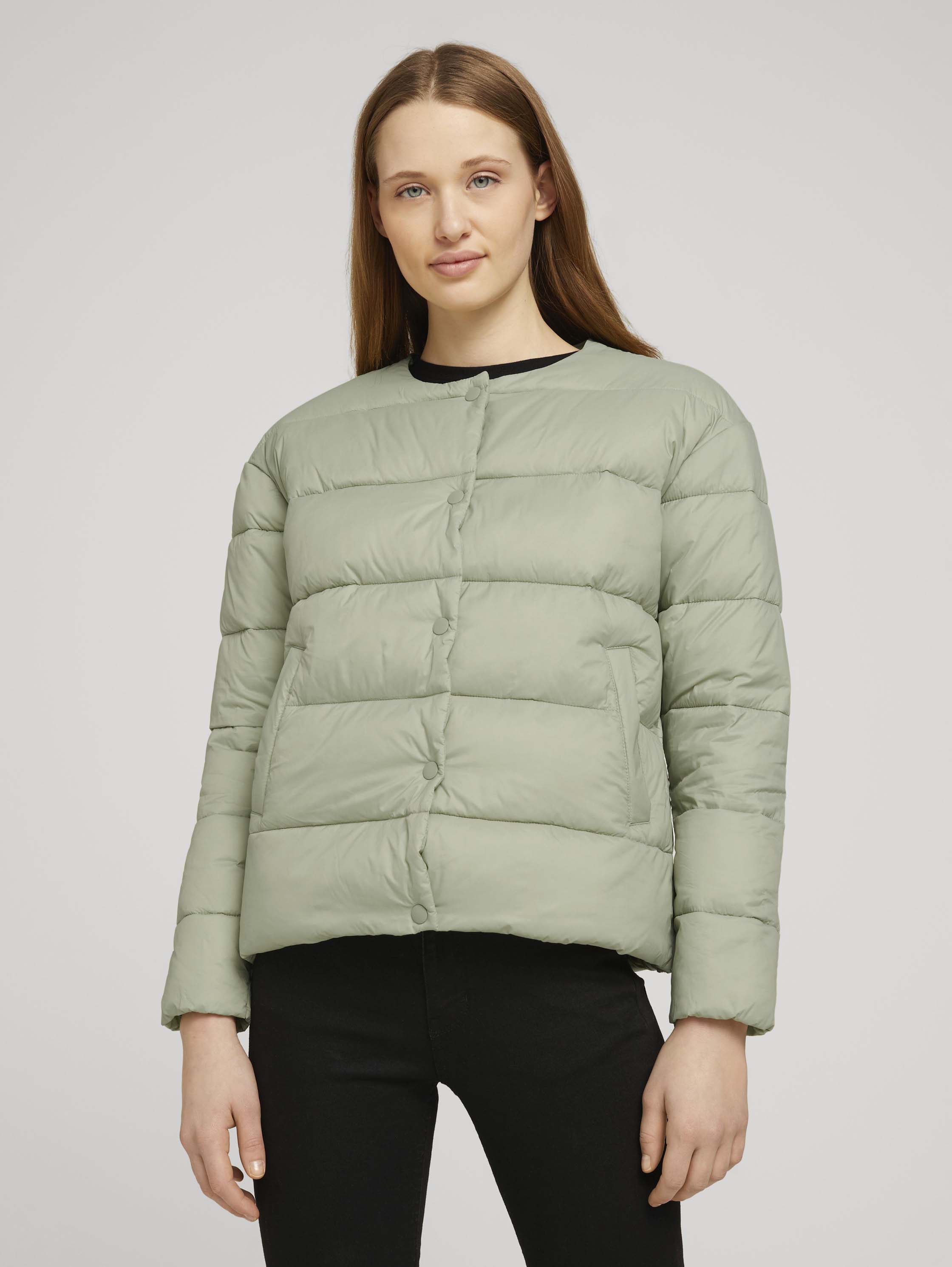 

Куртка женская TOM TAILOR 1024552 зеленая L