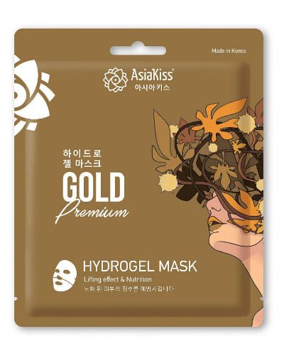 

Гидрогелевая маска для лица ASIAKISS, с экстрактом золота Gold Hydrogel Mask 1шт по 25гр, АК264