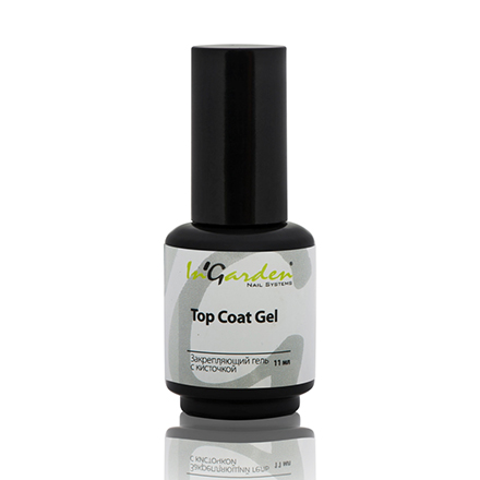 фото In'garden, gel top coat, топ, 11 мл