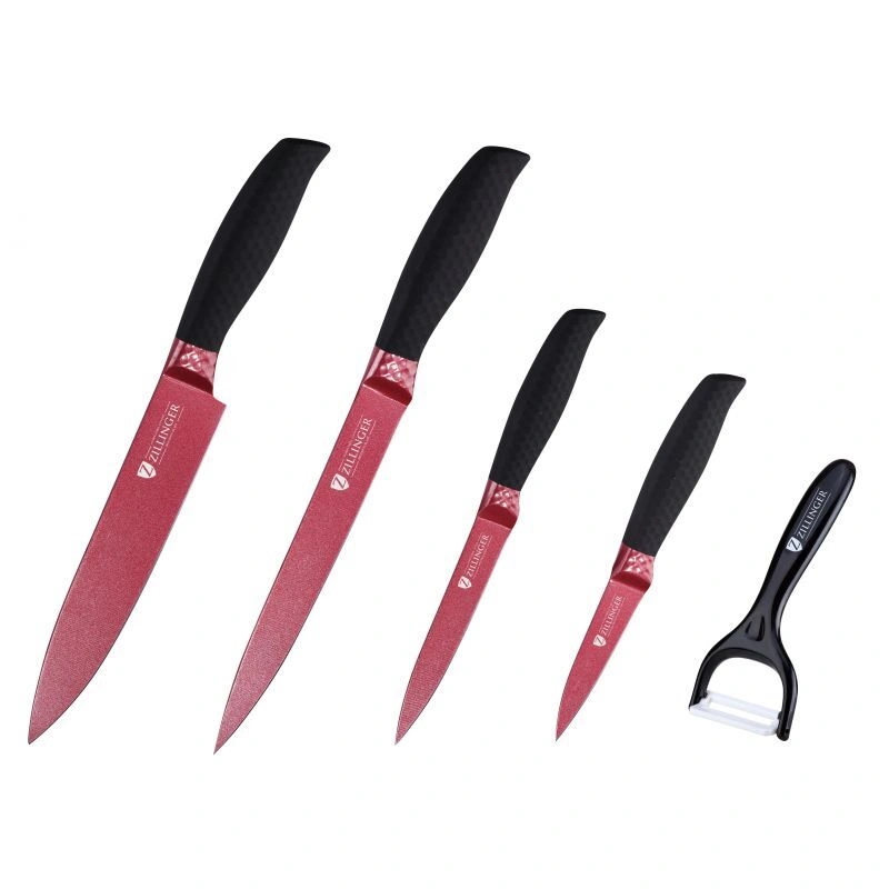 

Набор ножей из 5 предметов Zillinger ZL-869R, ZL-869R