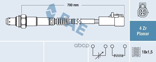 фото Лямбда-зонд ford fae арт. 77615
