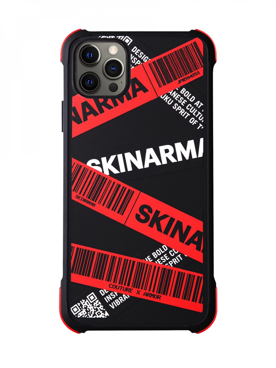 фото Чехол для apple iphone 12 / 12 pro skinarma kakudo red