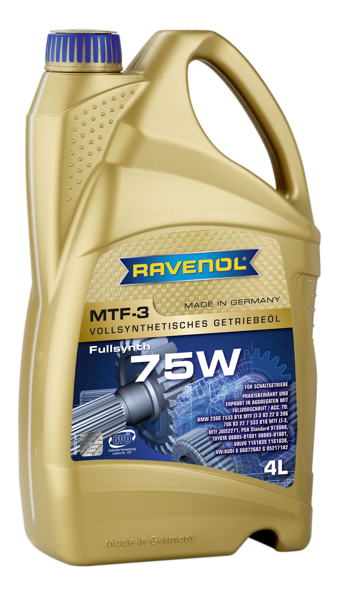 

Трансмиссионное масло RAVENOL 4014835719897 75W