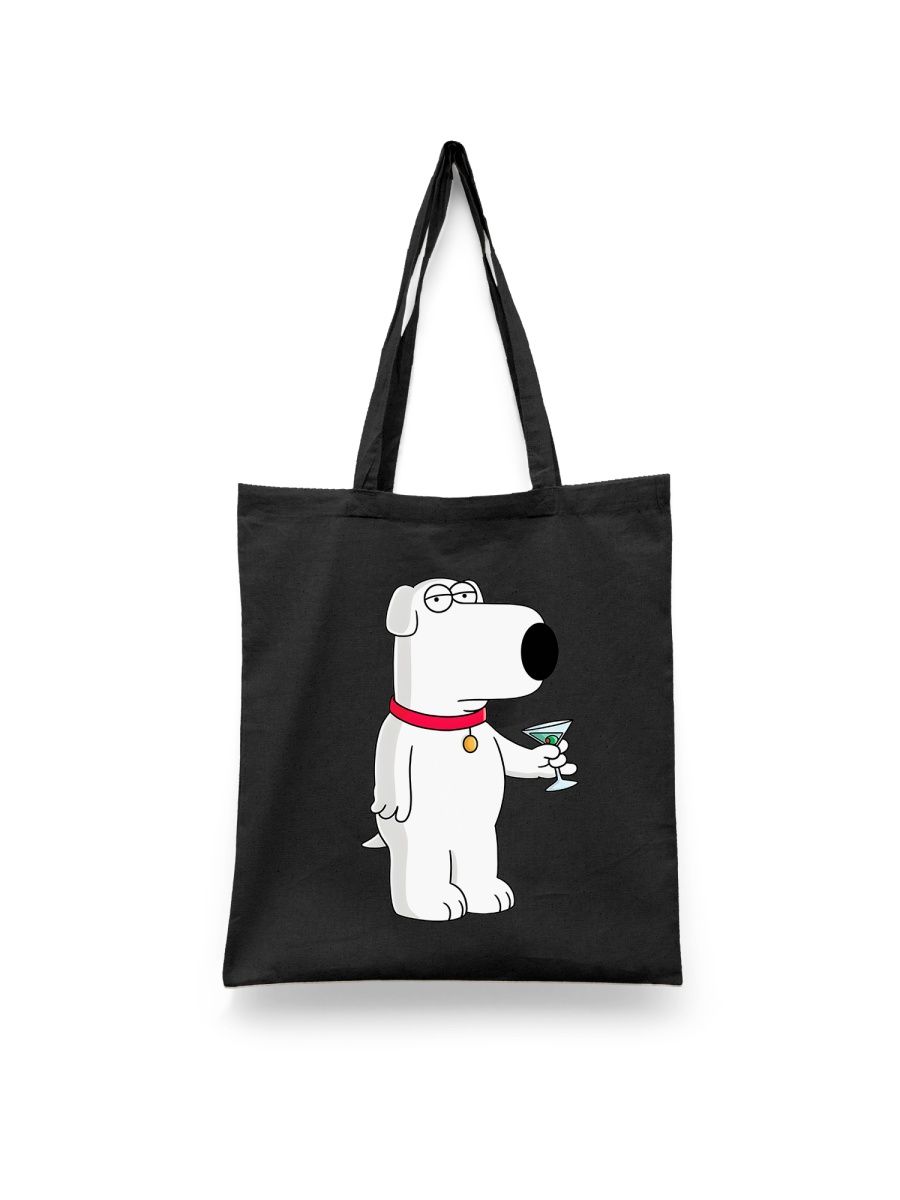 

Шоппер унисекс Каждому Своё Гриффины/Family Guy/Мультсериал MUGR4, черный, Гриффины/Family Guy/Мультсериал MUGR4