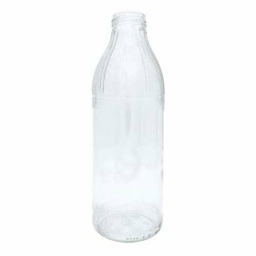 фото Бутылка для сока стеклянная 43 мм 1 л nobrand