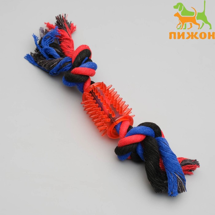 

Игрушка тренировочная канатная "Зубочистка", 65 г, микс