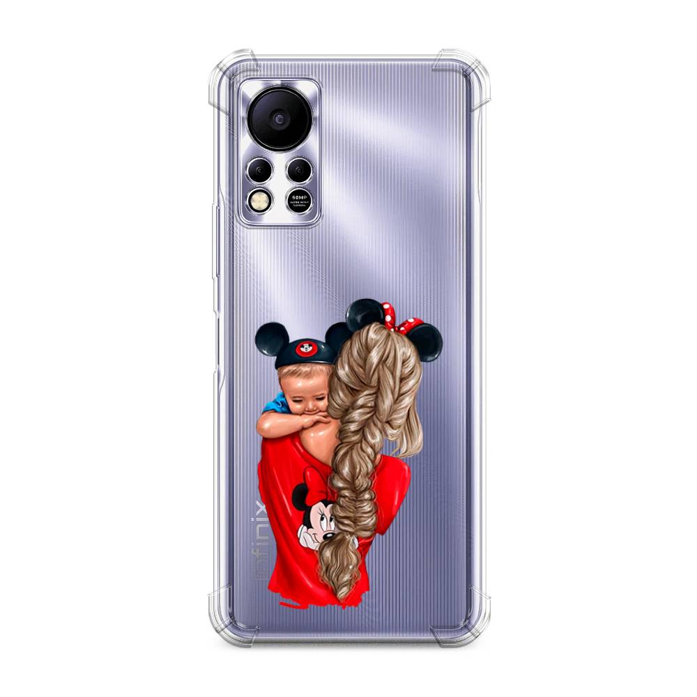 

Чехол Awog на Infinix Hot 11s "Baby mouse", Красный;черный;коричневый, 3100951-1