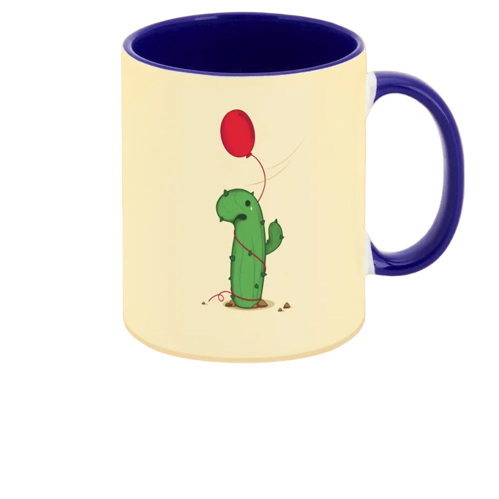

Кружка CoolPodarok Илюстрация. Кактус с шариком