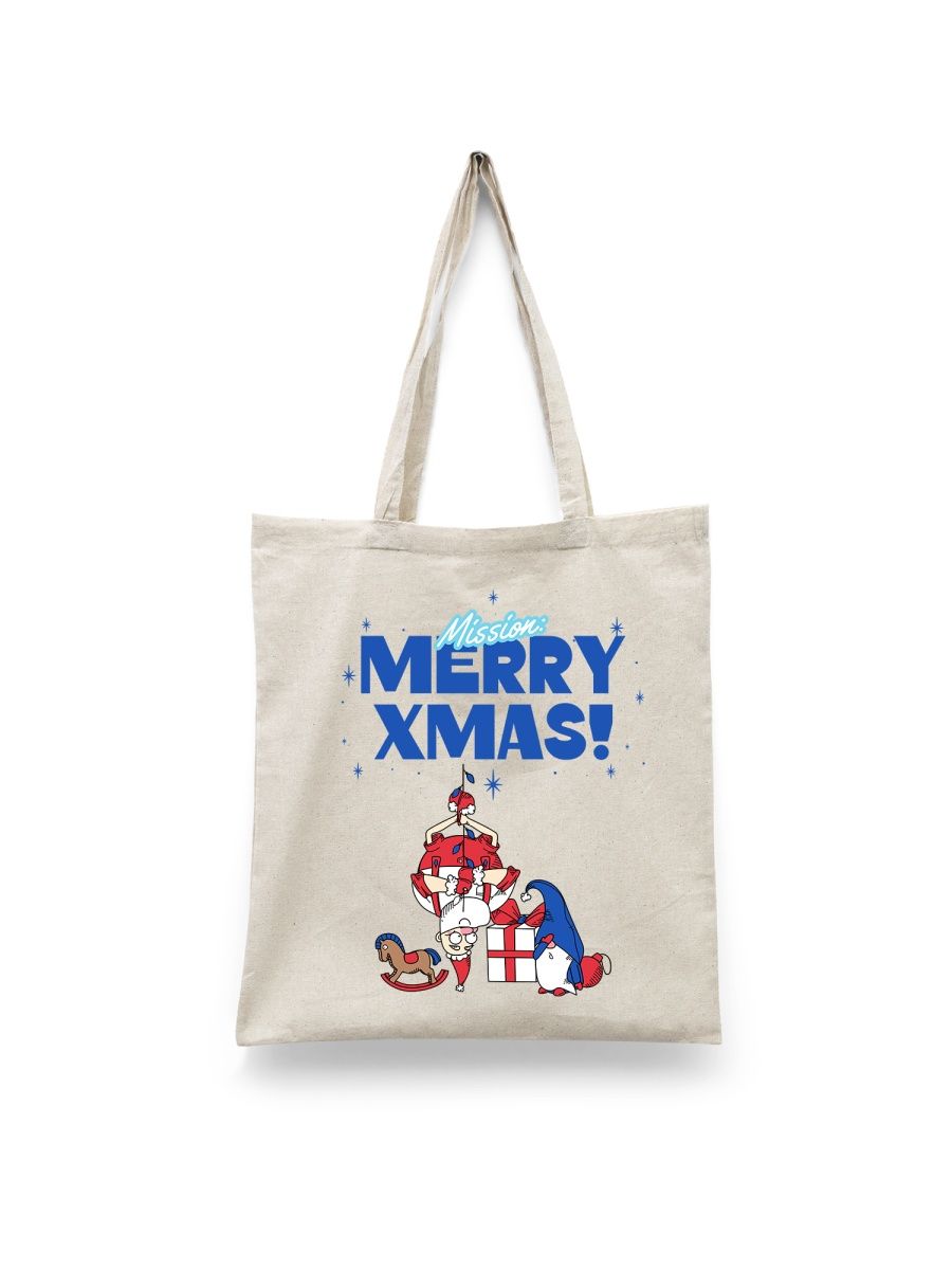 

Шоппер унисекс Каждому Своё Merry Christmas/Новый год/Рождество NY19, белый, Merry Christmas/Новый год/Рождество NY19