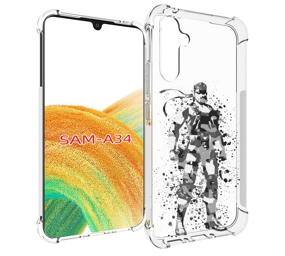 

Чехол MyPads Metal Gear Solid Snakes для Samsung Galaxy A34, Tocco