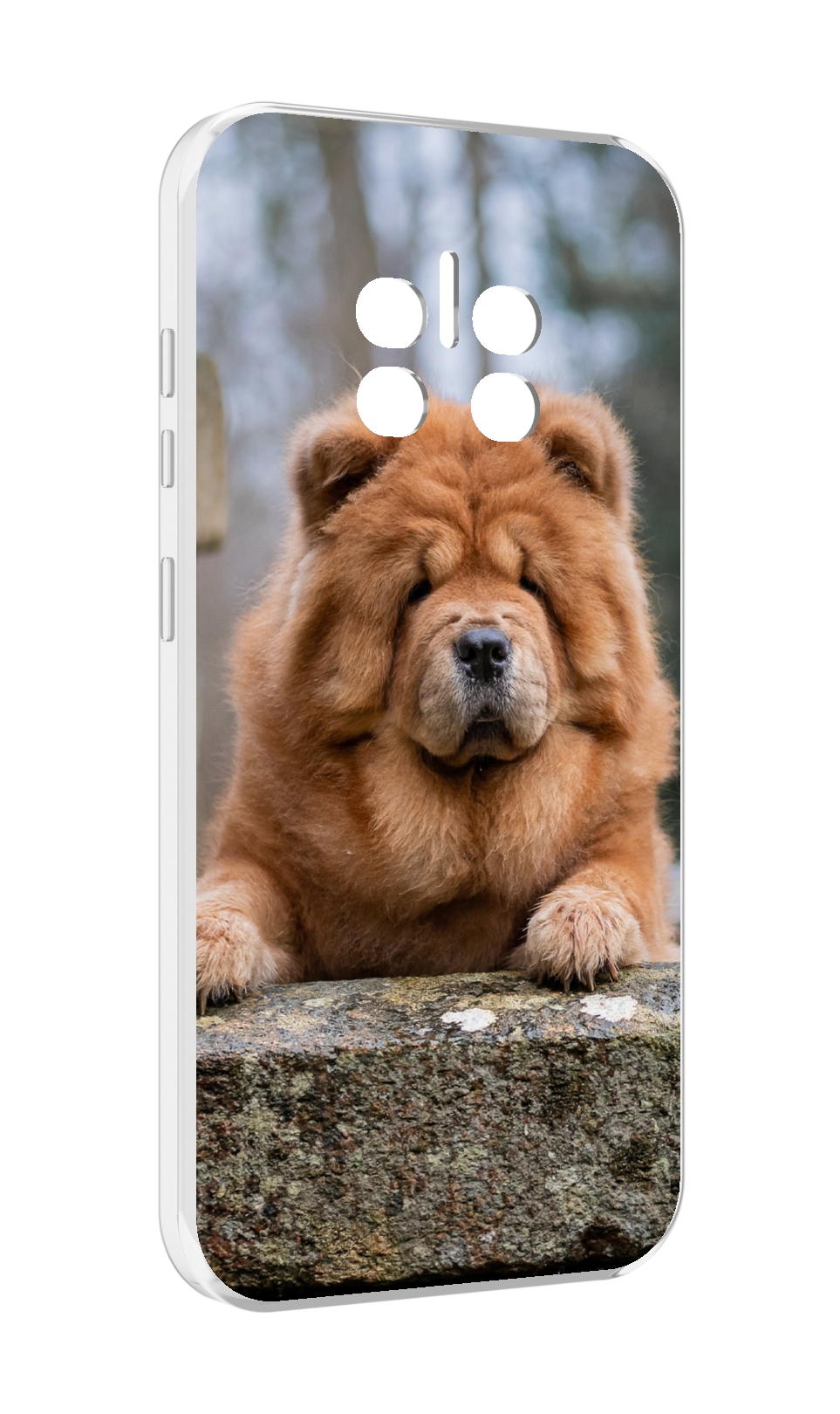 

Чехол MyPads чау чау для Doogee V11, Прозрачный, Tocco
