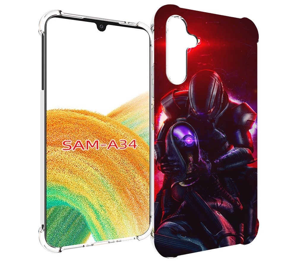 

Чехол MyPads Mass Effect для Samsung Galaxy A34, Tocco