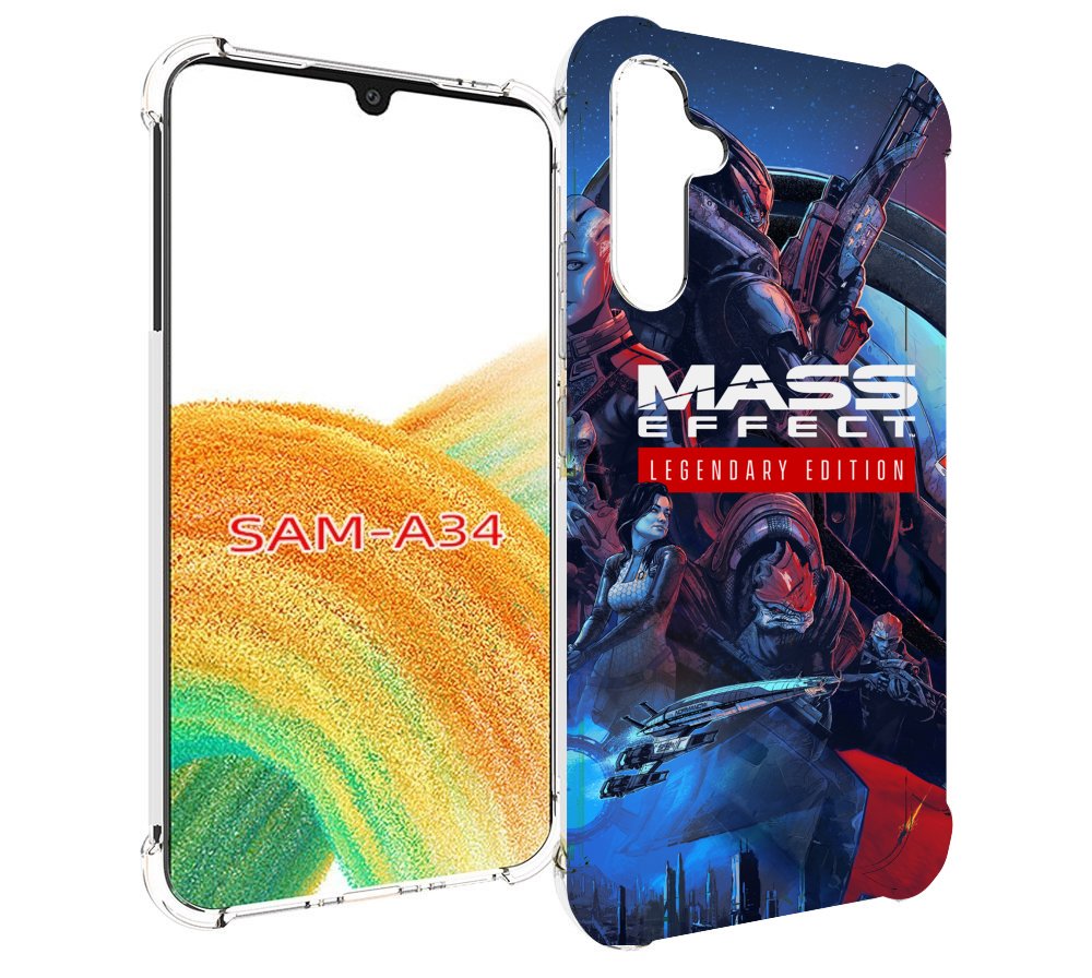 

Чехол MyPads Mass Effect Legendary Edition для Samsung Galaxy A34, Tocco