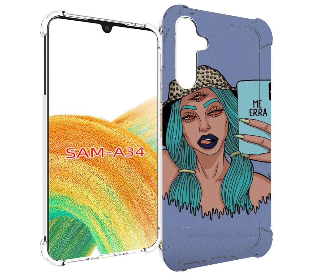 

Чехол MyPads ME Erra женский для Samsung Galaxy A34, Tocco