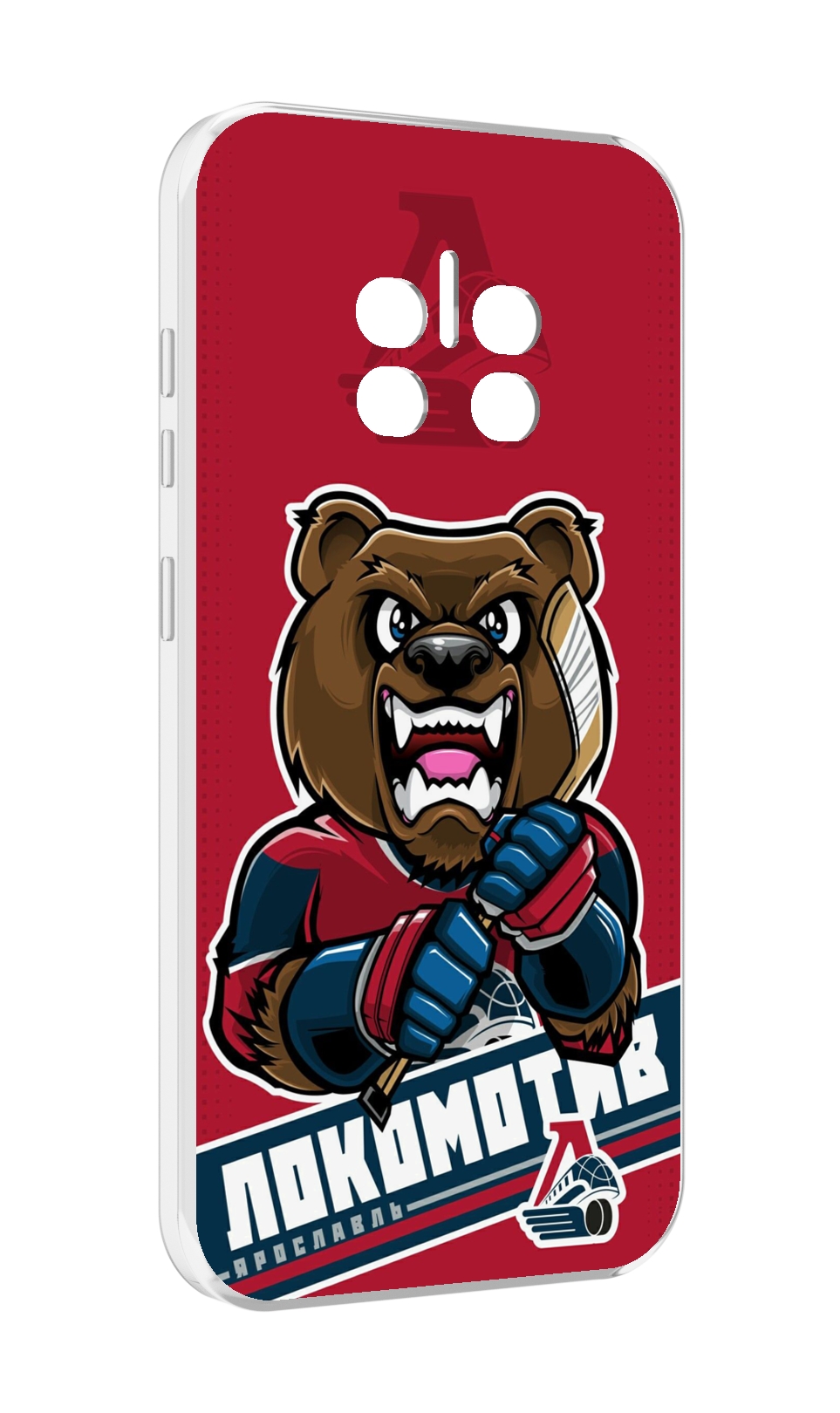 

Чехол MyPads хоккеи локомотив ярославь мужской для Doogee V11, Прозрачный, Tocco