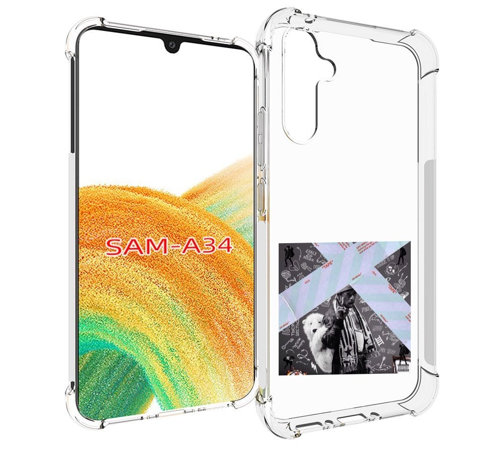 

Чехол MyPads Lil Uzi Vert - Luv Is Rage 2 для Samsung Galaxy A34, Tocco