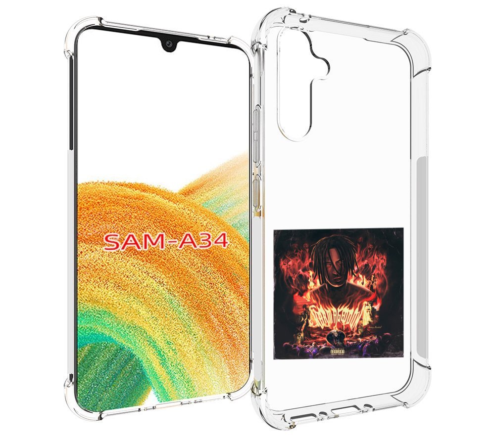 

Чехол MyPads Karmageddon Kizaru для Samsung Galaxy A34, Tocco