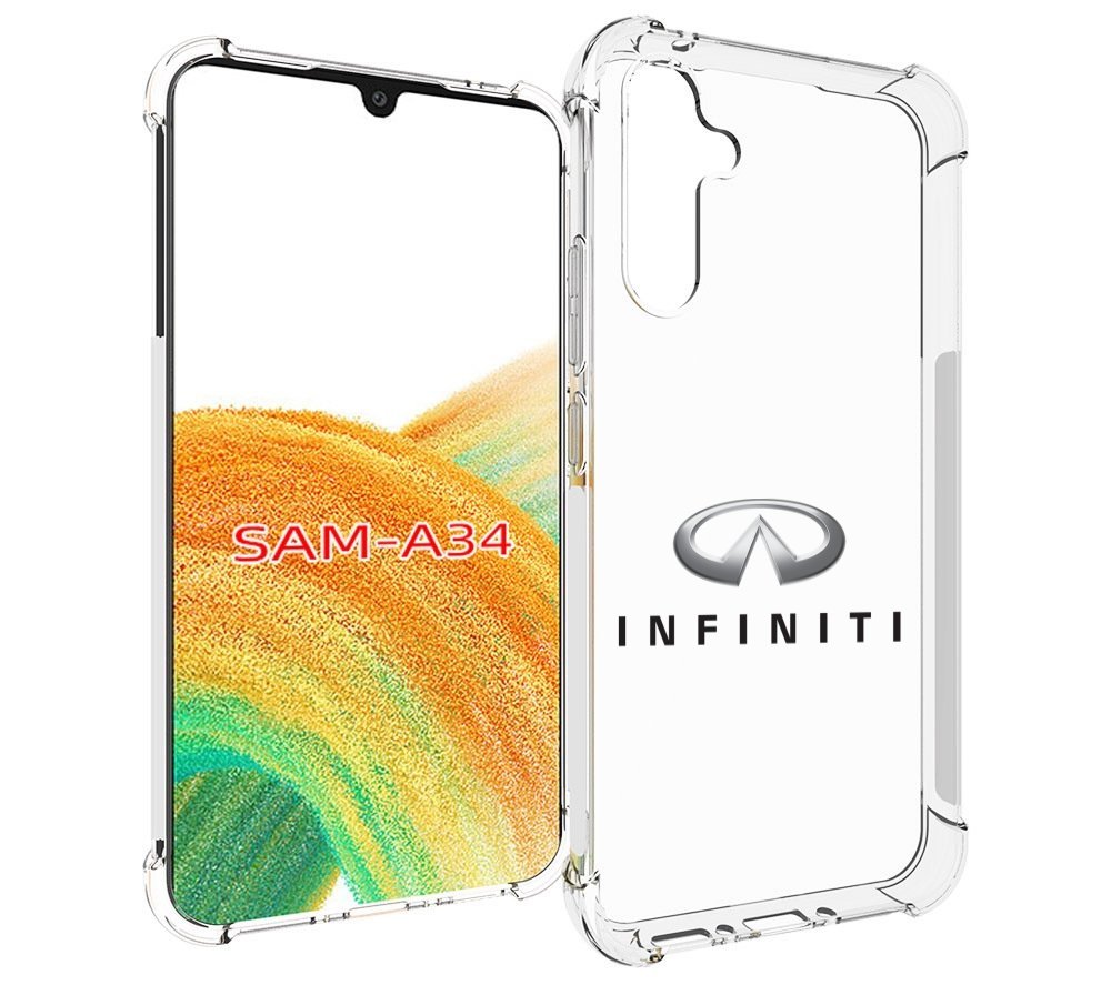 

Чехол MyPads Infiniti-3 мужской для Samsung Galaxy A34, Tocco