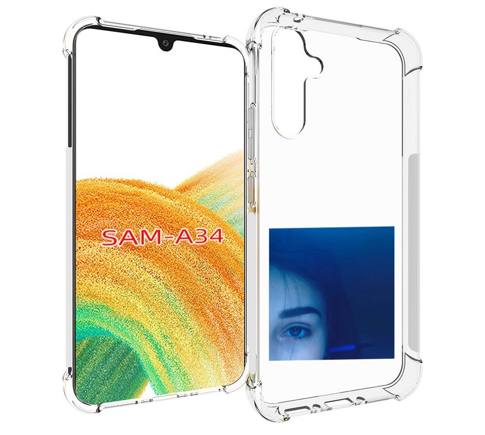 

Чехол MyPads Hate Love face для Samsung Galaxy A34, Tocco